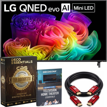 LG 85" QNED evo AI QNED84B Mini LED 4K Smart TV w/ 1 YR Warranty Bundle