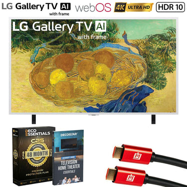 LG 65" Gallery TV with Frame LX7B Mini LED 4K TV 2026 w/ 4 YR Warranty Bundle