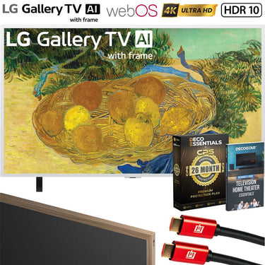 LG 55" Gallery TV LX7B Mini LED 4K TV 2026 + Wood Frame + 26 Month Warranty Bundle