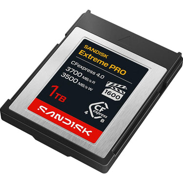 SanDisk Extreme PRO CFexpress 4.0 Type B Memory Card - 1TB (Up to 3700MB/s)