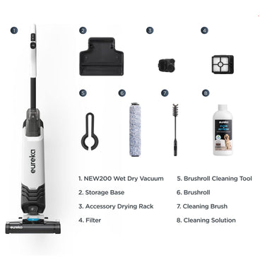 Eureka NEW200 All in One Wet Dry Vacuum Cleaner and Mop