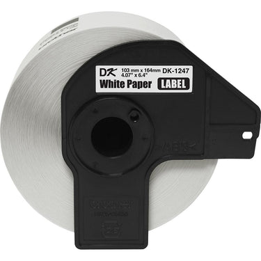 Brother Die-Cut Large Shipping White Paper Labels for Brother QL Label Printers