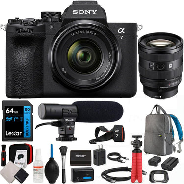 Sony a7 V Full-Frame Mirrorless Camera (28-70mm + 20-70mm) Dual Lens Bundle