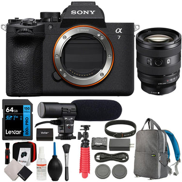 Sony a7 V Full-Frame Mirrorless Camera Body + 20-70mm Lens Accessory Bundle