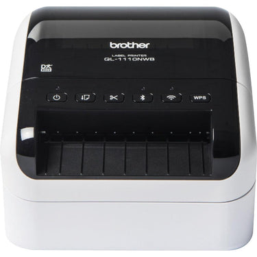 Brother Wide Format Wireless Monochrome Label Printer with Labels and Guidebook