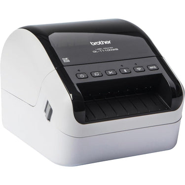 Brother Wide Format Wireless Monochrome Label Printer with Labels and Guidebook