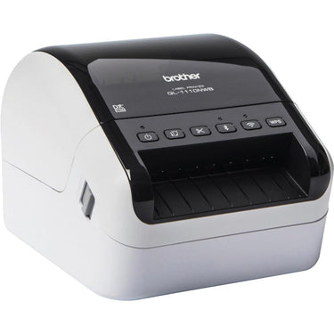 Brother Wide Format Wireless Monochrome Label Printer w/ Deco Essentials Guide Bundle