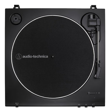 Audio-Technica Fully Automatic Belt-Drive Stereo Turntable, Black w/ Deco Gear Master Guide
