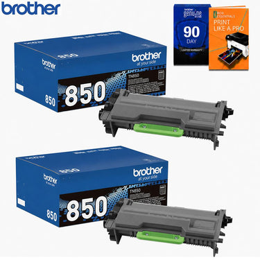Brother High Yield Toner 2 Pack with Deco Gear Print Like a Pro Guide