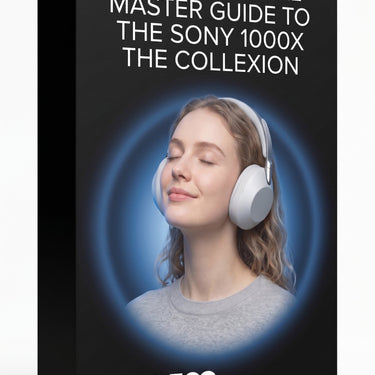 Sony 1000X THE COLLEXION Wireless Noise Cancelling Headphones + 6 Ft Braided Cable