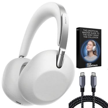 Sony 1000X THE COLLEXION Wireless Noise Cancelling Headphones + 6 Ft Braided Cable