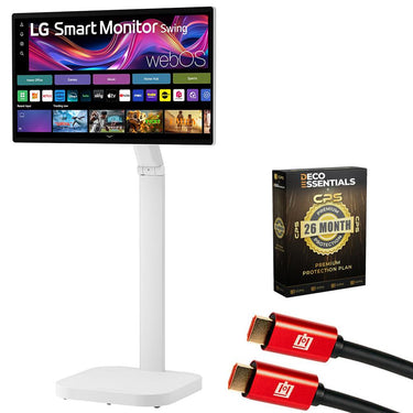 LG 32" 4K UHD IPS Touchscreen Smart Monitor Swing + 26 Months Protection Bundle