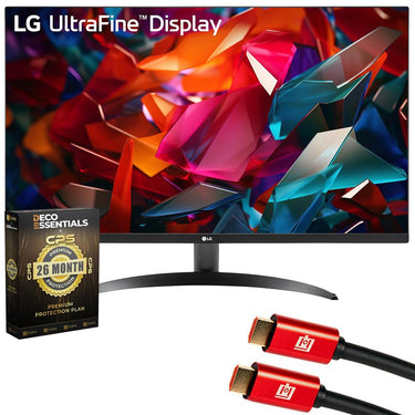 LG 32" UltraFine 4K UHD Monitor w/ Built-In Speakers + 26 Months Protection Bundle