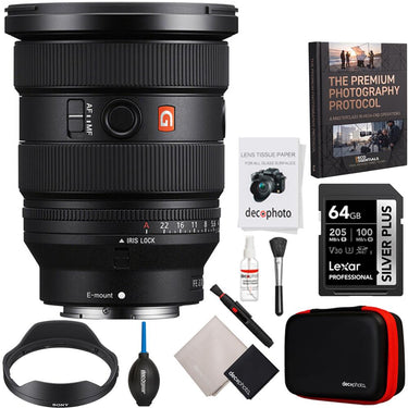 Sony FE 16-35mm F2.8 GM II F.Frame Zoom G Master Lens + Cleaning & 64GB Bundle