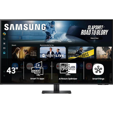Samsung 43" M7 Smart Monitor UHD with Smart TV Apps, Mobile Connectivity Bundle