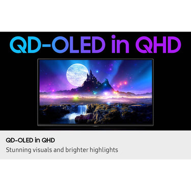 Samsung 27" Odyssey OLED G6 G60SF QHD 500Hz Gaming Monitor Bundle