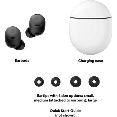 Google Pixel Buds Pro - Noise Canceling Earbuds GA03201 - Charcoal