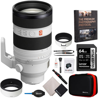 Sony FE 50-150mm f/2 GM Full Frame Camera Lens Sony E + Cleaning & 64GB Bundle