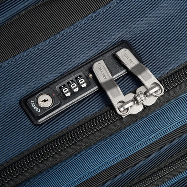 Delsey Sky Max 2.0 Softside Expandable Luggage with Spinner Wheels, Blue, 24 Inch