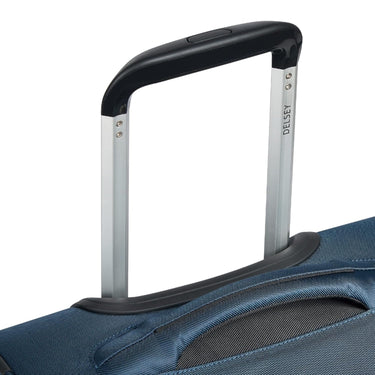 Delsey Sky Max 2.0 Softside Expandable Luggage with Spinner Wheels, Blue, 24 Inch