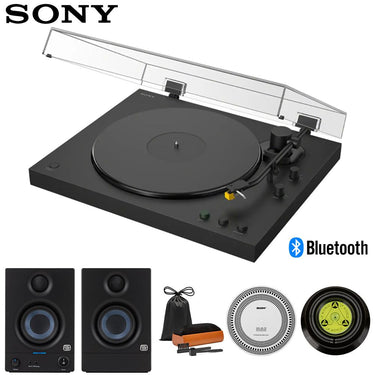 Sony PS-LX5BT Full Auto Playback Premium Turntable +PreSonus Eris 3.5 Studio Monitors