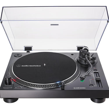 Audio-Technica Direct-Drive Turntable Analog & USB - Black w/ PreSonus Studio Monitors Pair