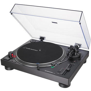 Audio-Technica Direct-Drive Turntable Analog & USB - Black w/ PreSonus Studio Monitors Pair