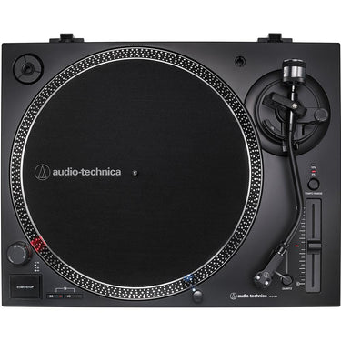 Audio-Technica Direct-Drive Turntable Analog & USB - Black w/ PreSonus Studio Monitors Pair