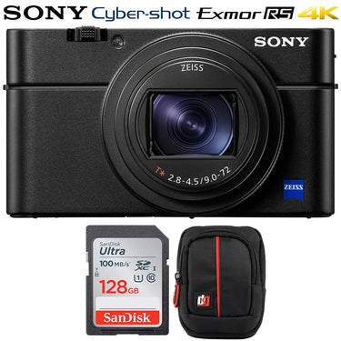 Sony Cyber-Shot DSC-RX100 VII Premium Compact Digital Camera w/ Accessories Bundle
