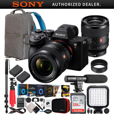 Sony a7R V Full Frame Mirrorless Camera + FE 35mm F1.4 GM Lens Kit SEL35F14GM Bundle