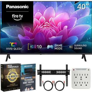 Panasonic 40" S65C Full HD 1080p 60Hz QLED Fire TV (2026) w/ 26 Month Protection Bundle