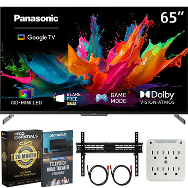 Panasonic 65" W85C 4K 60Hz QD-Mini LED Google TV (2026) w/ 26 Month Protection Bundle