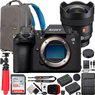 Sony Alpha 9 III Full Frame Mirrorless Camera ILCE-9M3 + 14mm F1.8 GM Lens Bundle