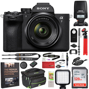 Sony a7 V Full-frame Mirrorless Camera with 28-70mm II Lens + Accessories Bundle