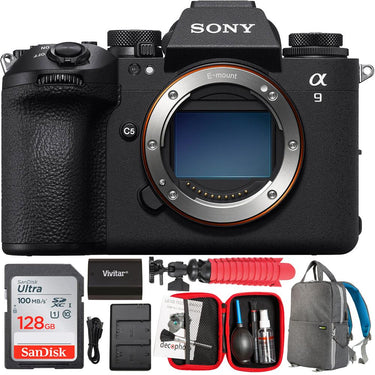 Sony Alpha 9 III 24.6MP Full-frame Mirrorless Camera w/ Global Shutter + 64GB Bundle