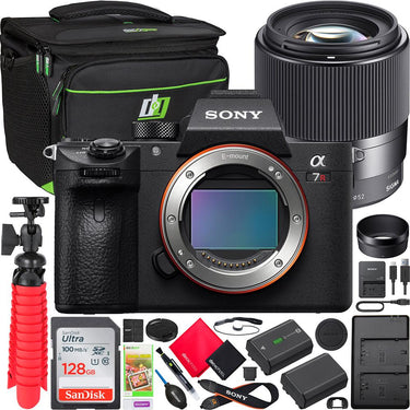 Sony a7R IV Mirrorless Full Frame Camera Body Kit + Sigma 30mm F1.4 DC DN Lens Bundle
