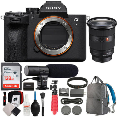 Sony a7 V Full-Frame Mirrorless Camera Body + 24-70mm Lens Accessory Bundle