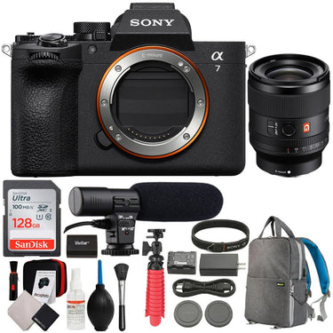 Sony a7 V Full-Frame Mirrorless Camera Body Only + 35mm Lens Accessory Bundle