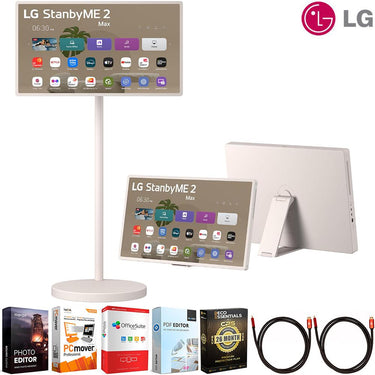 LG 32-Inch StanbyME 2 Max Touch Screen TV 2026 with 26 Month Protection Bundle