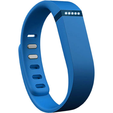 Fitbit Flex Wireless Activity + Sleep Wristband  Blue + Black Earbuds