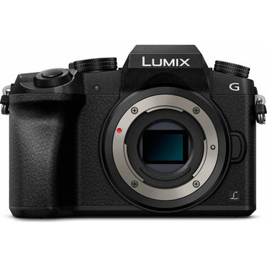 Panasonic LUMIX G7 Interchangeable Lens 4K HD DSLM Camera w/ 14-42mm Lens + 64GB Bundle
