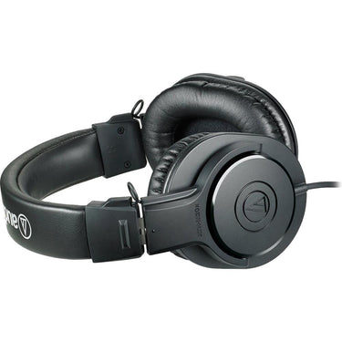 Audio-Technica M20x Professional Monitor Headphones ATH-M20X & Technical Pro Microphone Bundle