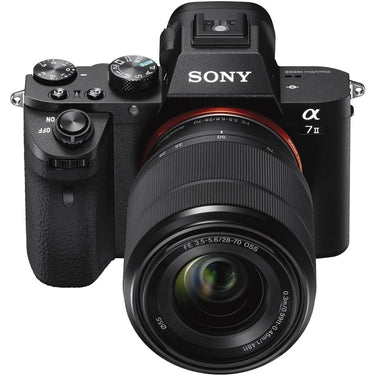Sony Alpha 7II Mirrorless Camera with 28-70mm Lens + 64GB Battery Grip Super Bundle