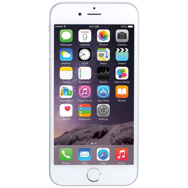 Apple iPhone 6, Silver, 16GB, Verizon - Refurbished - MG5X2LL/A