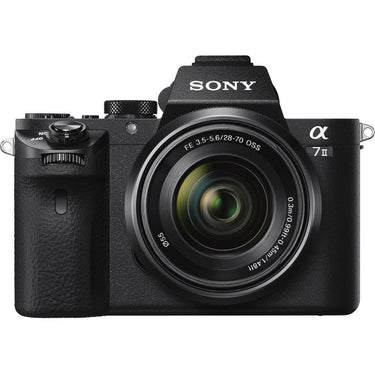Sony Alpha 7II Mirrorless Interchangeable Lens Camera 28-70mm Lens + 32GB Bundle