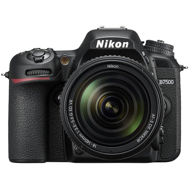 Nikon D7500 20.9MP Digital SLR Camera + AF-S 18-140mm ED VR Lens Memory & Flash Kit