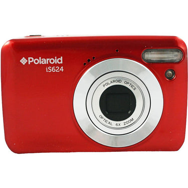 Vivitar Polaroid 16MP Digital Camera IS624 - Red - 8GB Accessory Kit