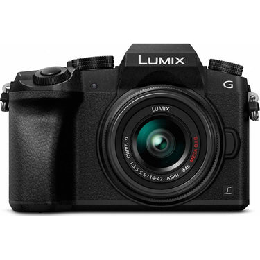 Panasonic LUMIX G7 Camera+ 14-42mm Lens+ 64G Dual Battery & Mic Pro Video Bundle