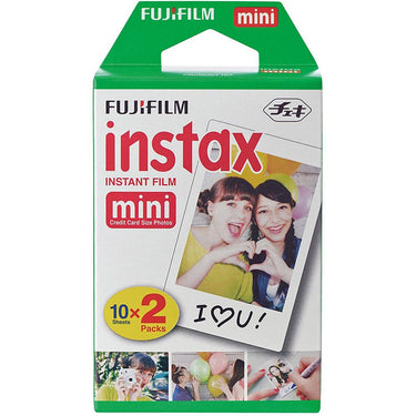 Fujifilm Instax Mini Twin Pack Picture Format Instant Film -Set of 5 (100 Shots)