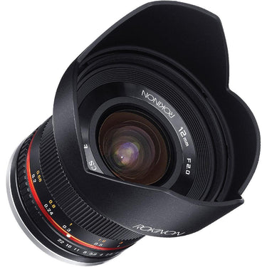 Rokinon 12mm F2.0 Ultra Wide Angle Lens for Sony E Mount - Open Box